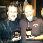 BourbonBlog’s Tom Fischer with Fred Noe, 7th Generation Jim Beamy Family Distiller