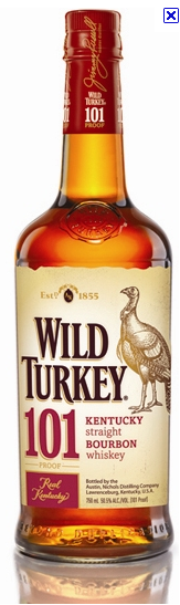 New Wild Turkey 101 Bottle Bourbon