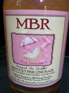 MBR Kentucky Pink Lemonade Moonshine