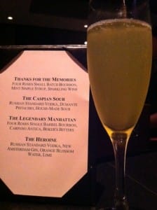 Cocktail list