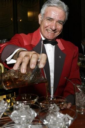 Dale DeGroff (King Cocktail) judge on Worlds Best Bartender, Travel Channel