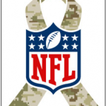 NFL Military salute logo