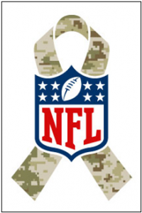 NFL Military salute logo