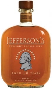 Jeffersons Rye Whiskey
