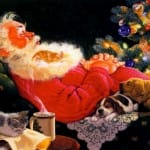 Santa Claus Sleeping