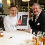 Chef Daniel Boulud and Richard Paterson during the process of selecting whiskies to be blended to create The Dalmore Selected by Daniel Boulud