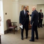 President Barack Obama prepares for his Inauguration with Vide President Joe Biden