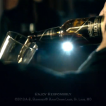 Black Crown Beer being poured in the Super Bowl Ad