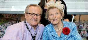 Penny Chenery and Ron Turcotte