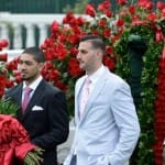 Gorgui Dieng and teammates at Kentucky Derby 2013