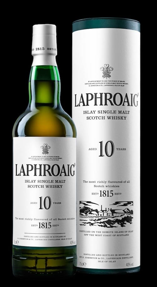 Laphroaig Whisky New Packaging and Bottle