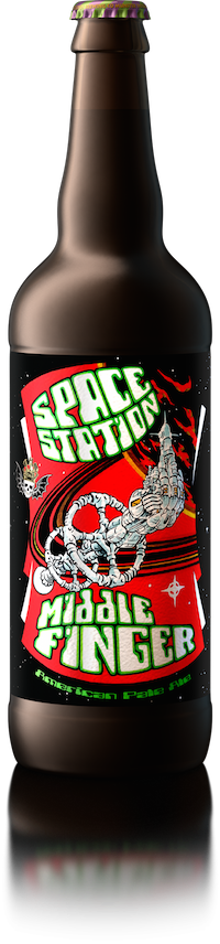 Three Floyds beer Space Station Middle Finger