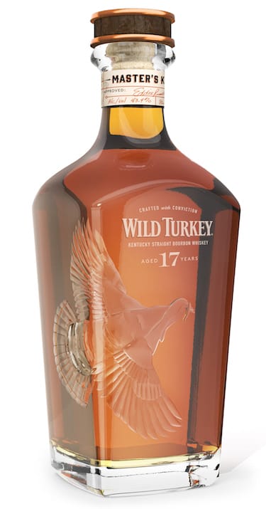 Masters Keep 17 year old wild turkey bourbon