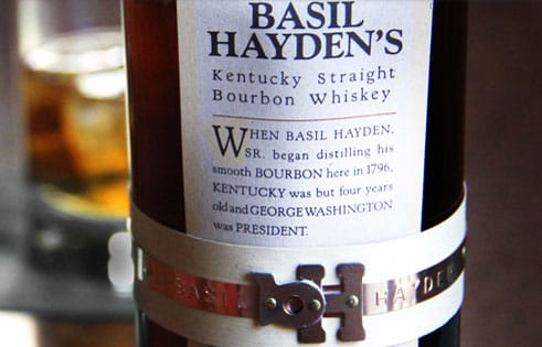 Basil Haydens Bourbon Whiskey