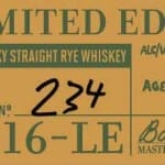 Bookers Rye Whiskey Limited Edition