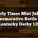 Early Times Mint Julep Commemorative Bottle 2013, Kentucky Derby 139