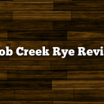 Knob Creek Rye Review
