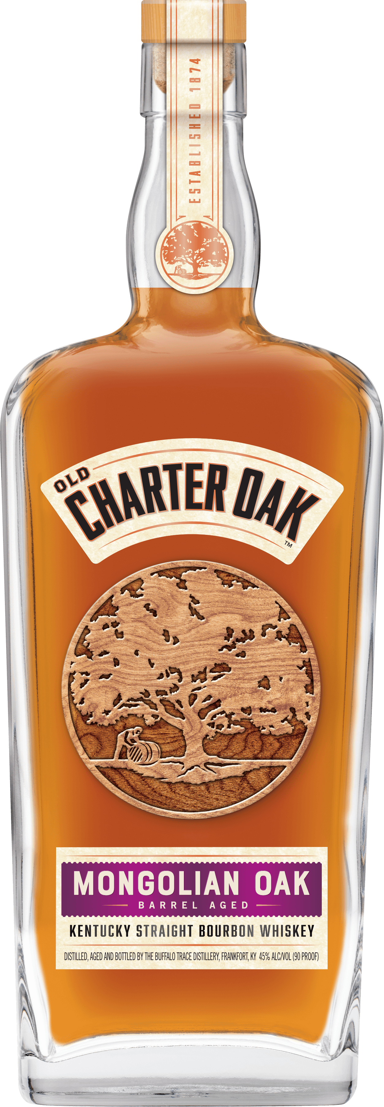 Old Charter Oak Mongolian Bourbon