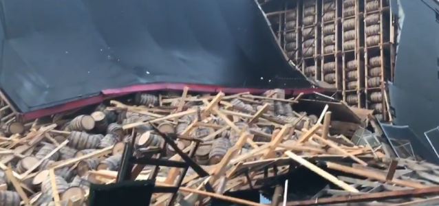 OZ Tyler warehouse collapse damage