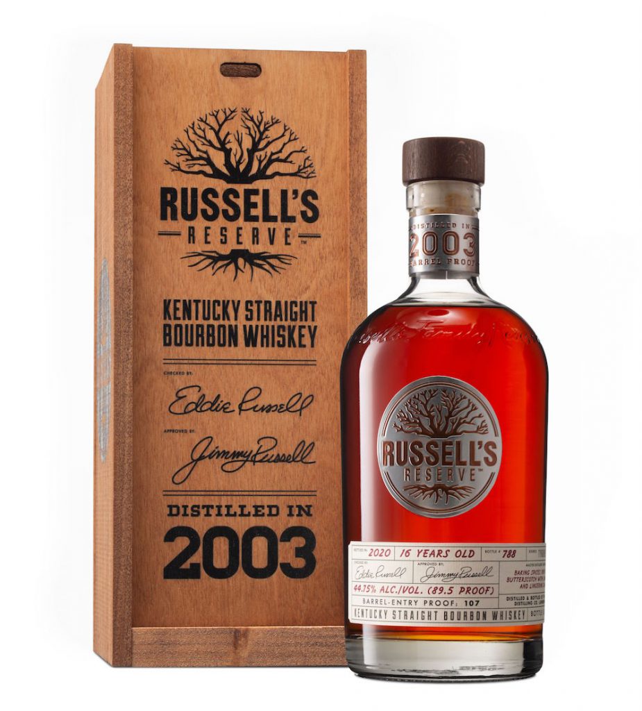 Russels Reserve 2003 Bourbon Whiskey