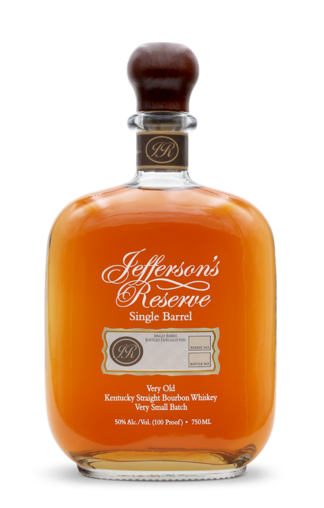 Jeffersons Single Barrel Bourbon Whiskey
