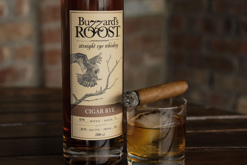 Cigar Rye Whiskey Buzzards Roost