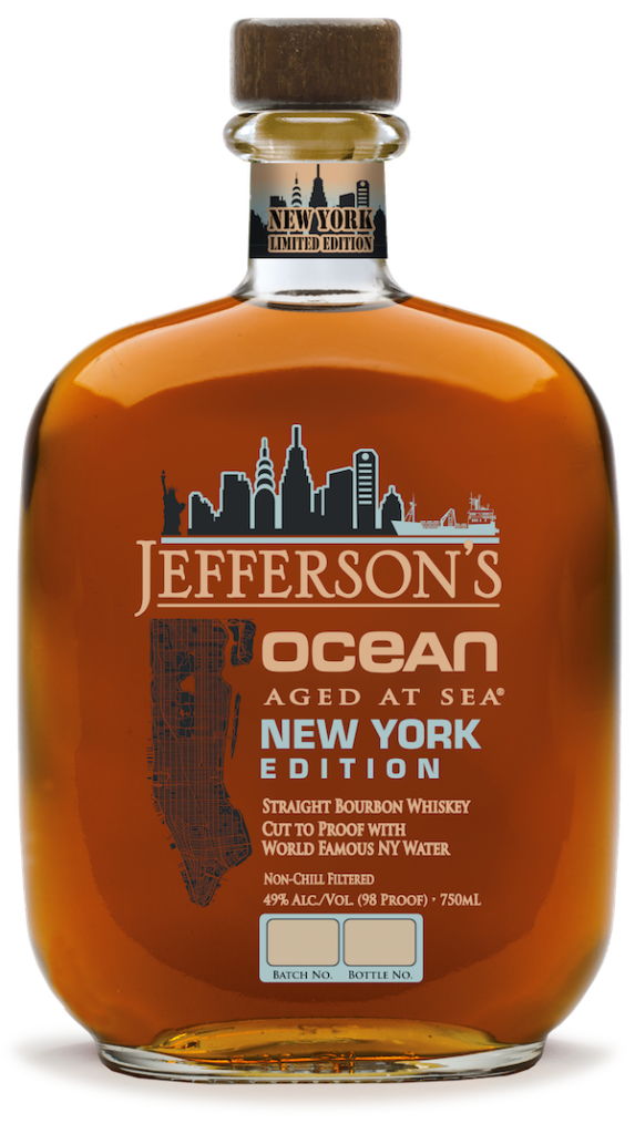 Jeffersons Ocean Aged at Sea New York Bourbon Whiskey