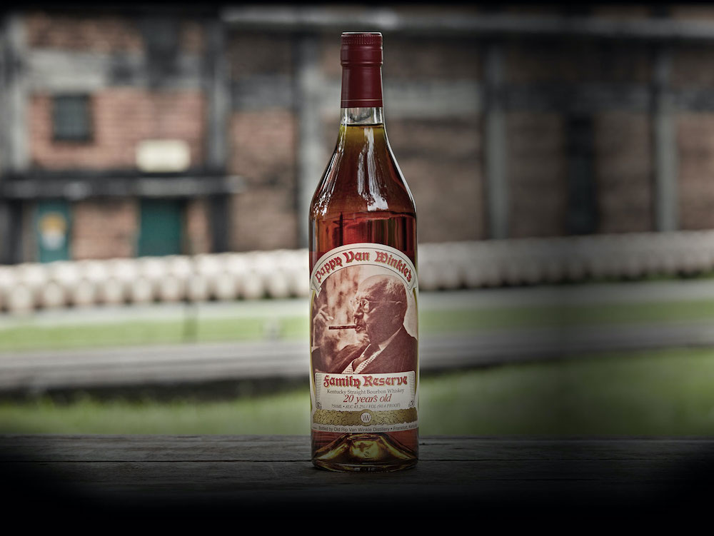 Pappy Van Winkle 20 Year Old Bourbon Whiskey Kentucky